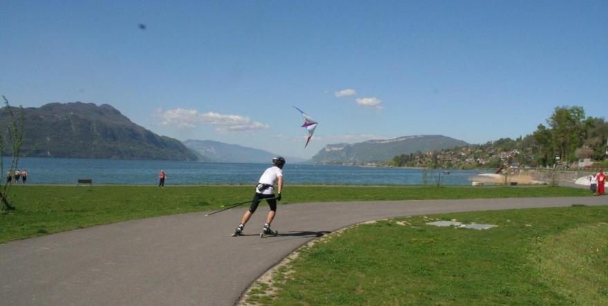 Le Lamartine, Vue Magnifique Face Au Lac Du Bourget Aix-les-Bains Esterno foto