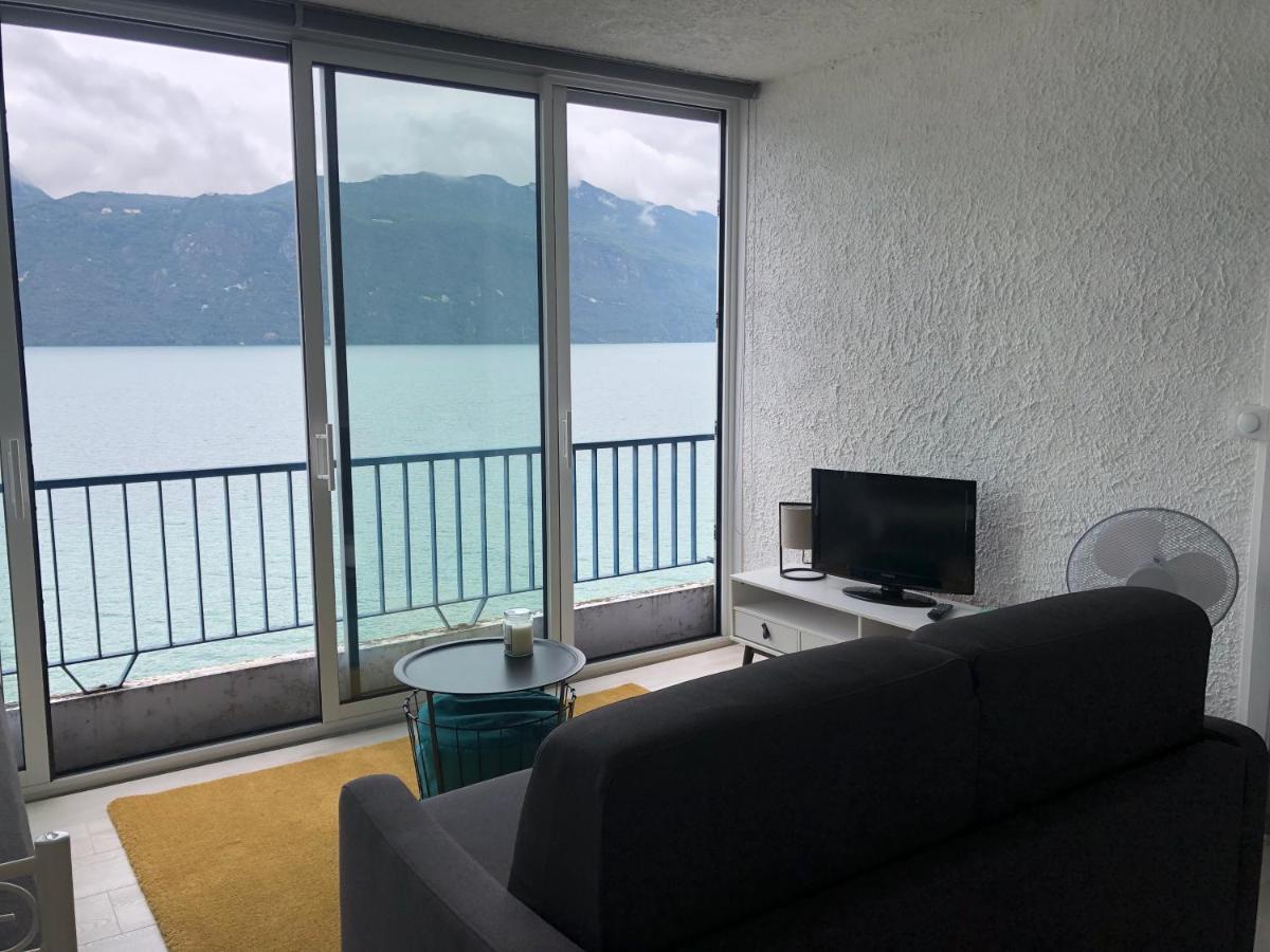 Le Lamartine, Vue Magnifique Face Au Lac Du Bourget Aix-les-Bains Esterno foto